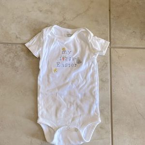 My first Easter onesie
